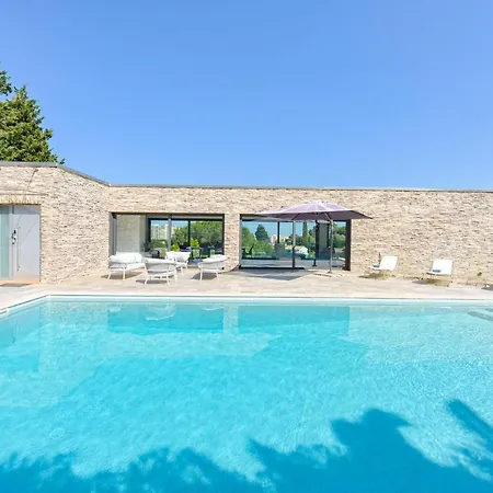 Architect-designed With Heated Pool For 10 Guests! فيلة
