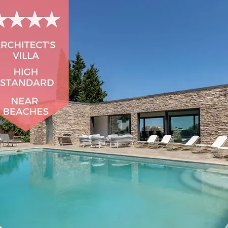 Villa Architect-designed With Heated Pool For 10 Guests! *