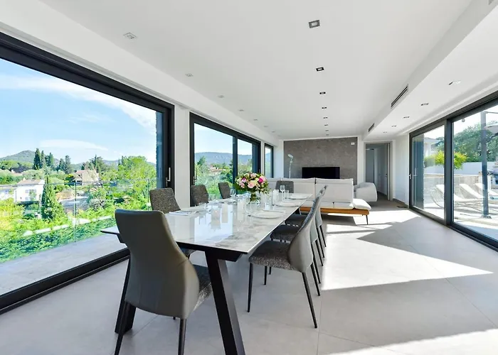 Villa Architect-designed With Heated Pool For 10 Guests! Mandelieu