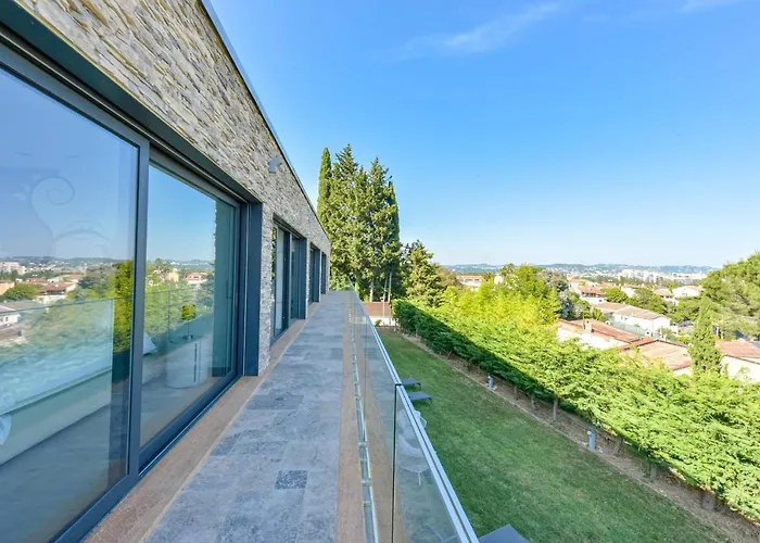 Villa Architect-designed With Heated Pool For 10 Guests! Mandelieu
